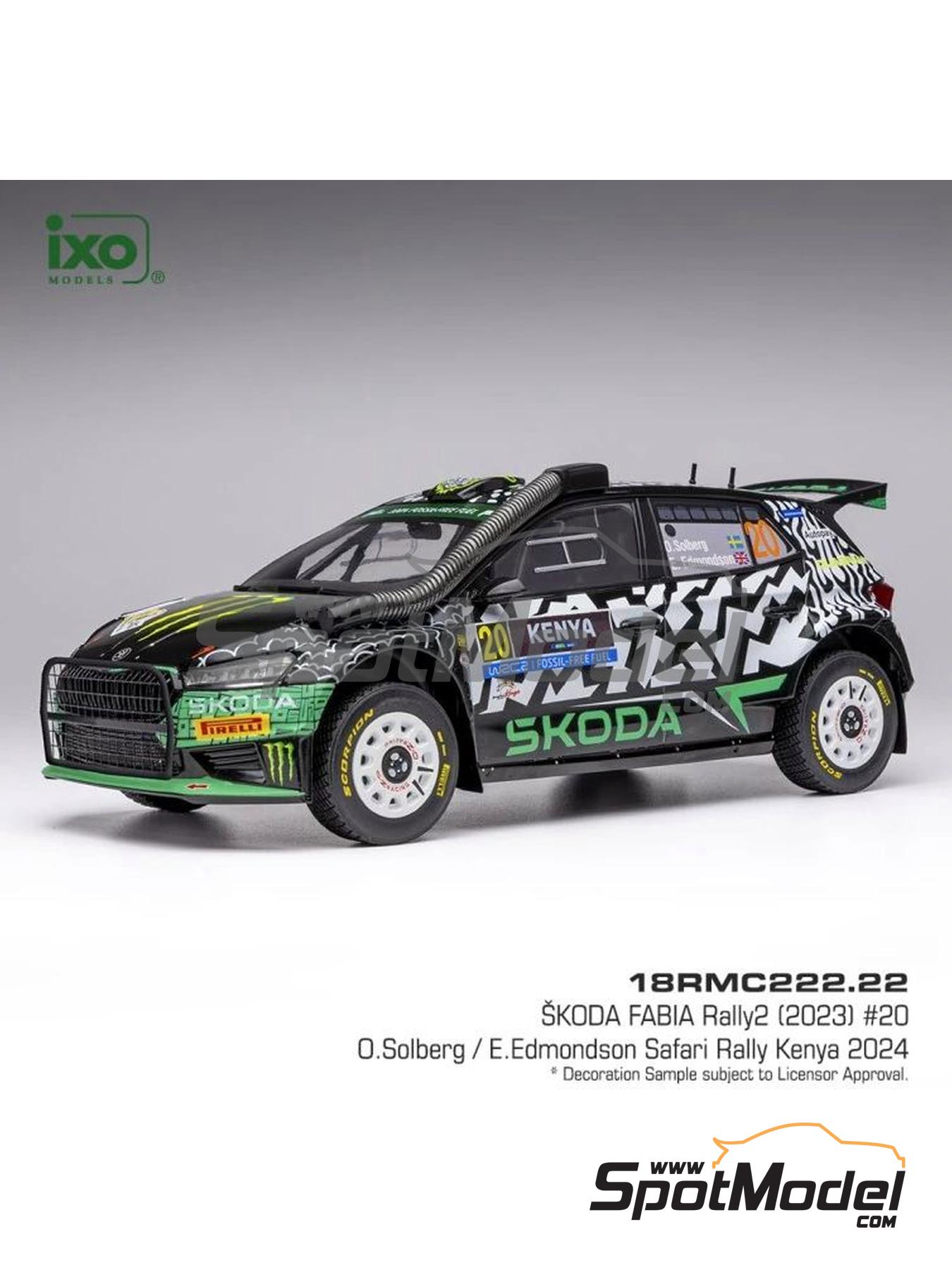 Ixo Models 18RMC222.22: Diecast model car 1/18 scale - Skoda Fabia